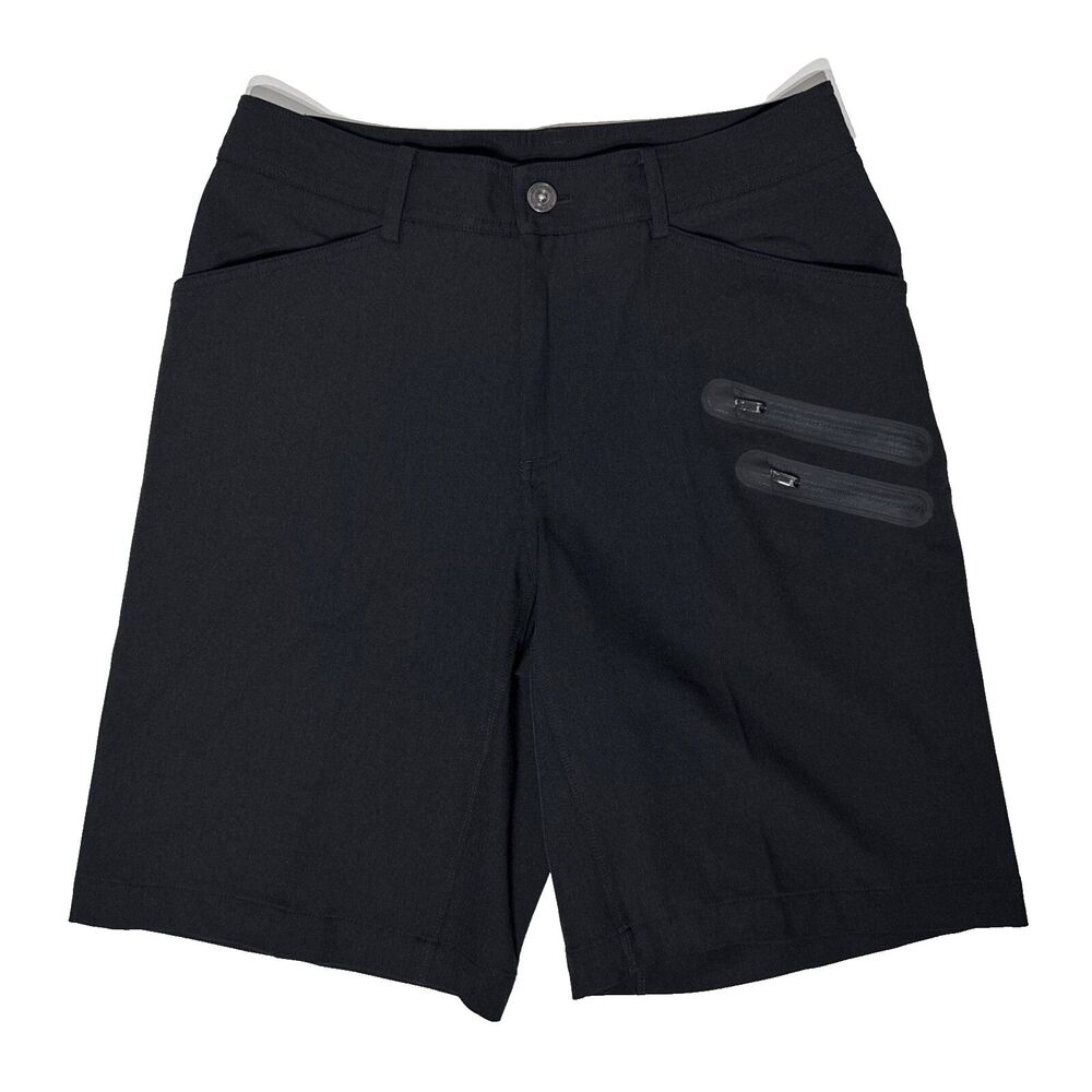 Lululemon Cadence Commute Shorts Black 10” Inseam Cargo Men's Size 32 (A9)